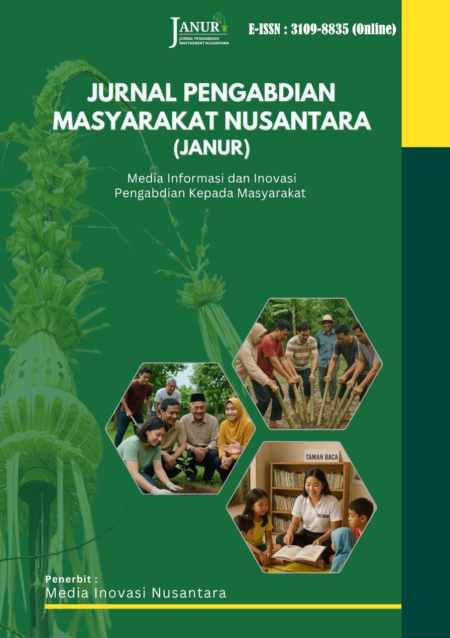JANUR - JURNAL PENGABDIAN MASYARAKAT NUSANTARA